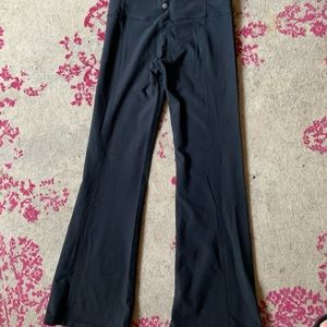 Lululrmon Black bell bottom leggings